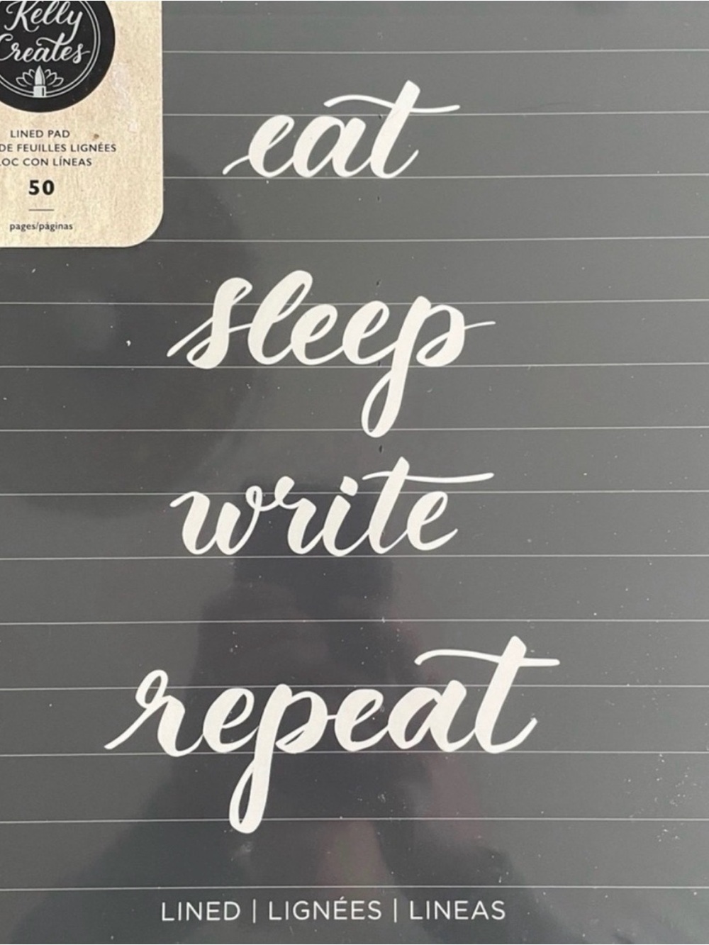 NWT Kelly Creates Hand lettering Notepad